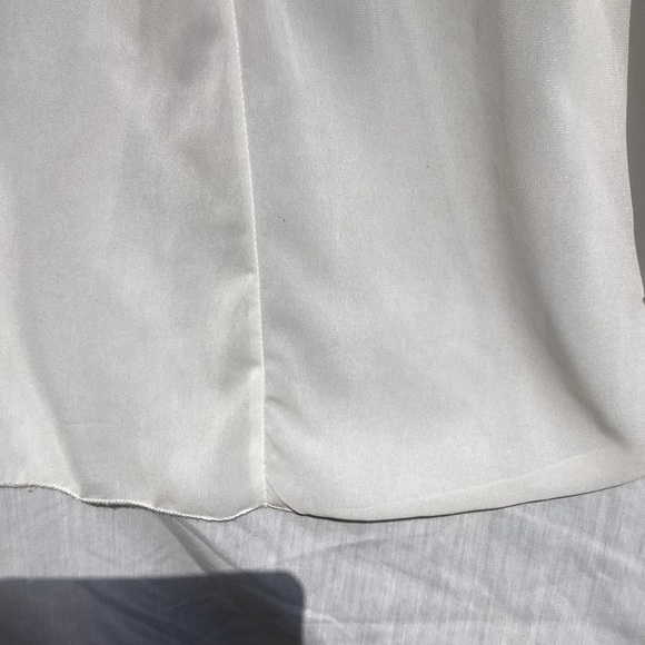 Jodi Kristopher tan and off white lace formal dress, size 15 - Picture 9 of 10